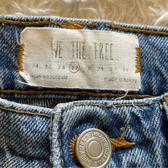 Free People We The Free Stella Skinny Jean in Always Blue Size 27 - Picture 6 of 9